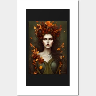 Queen of Autumn Posters and Art